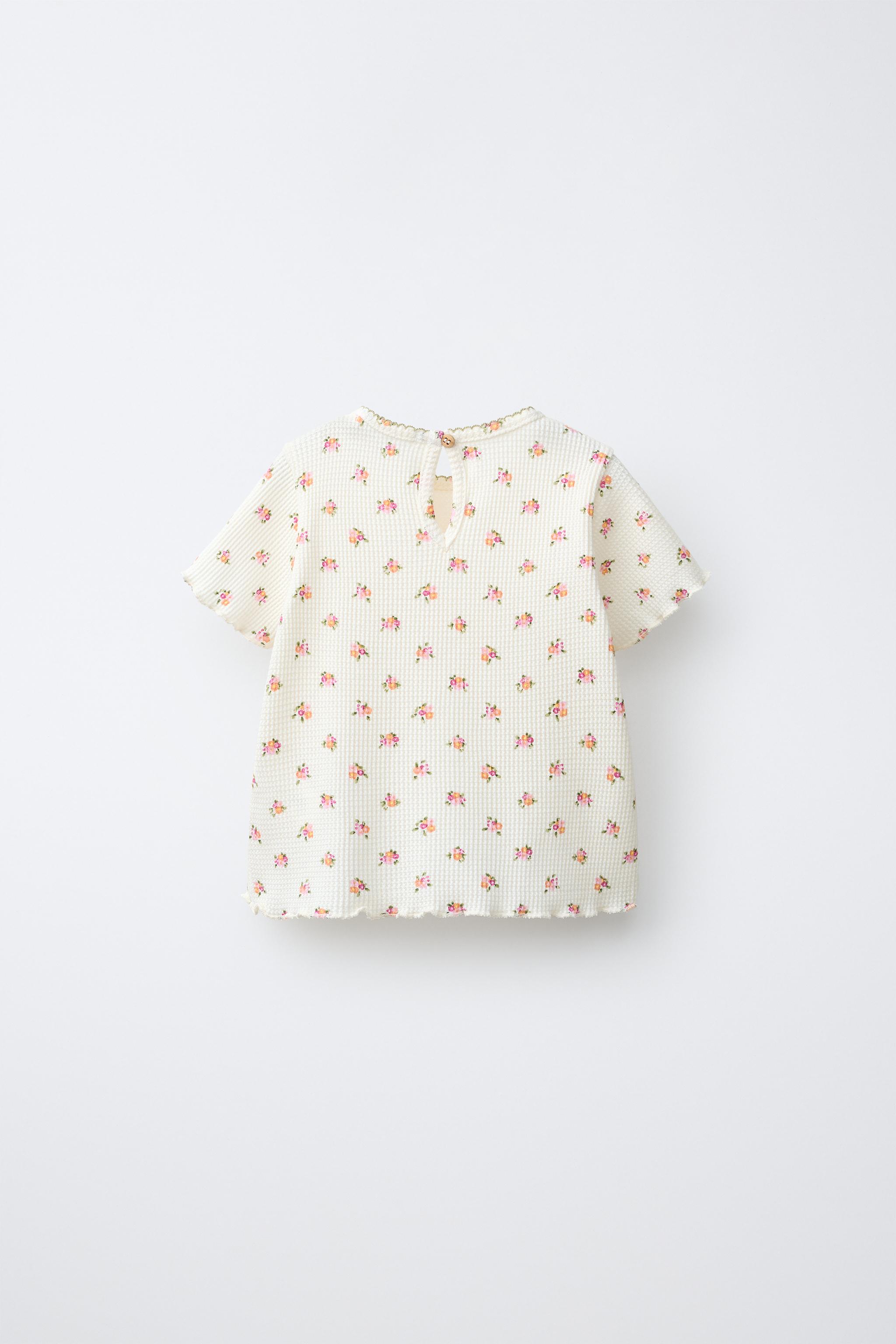HAUT GAUFRÉ À FLEURS